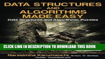 Collection Book Data Structures and Algorithms Made Easy: Data Structure and Algorithmic Puzzles,