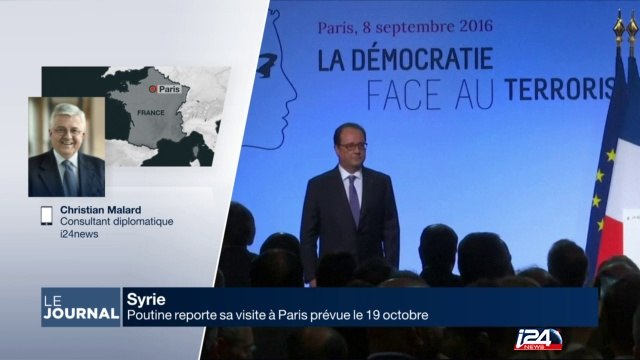 Report de la visite de Poutine à Paris : un incident diplomatique?