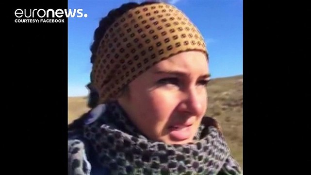 بازداشت شیلین وودلی در جریان اعتراض به احداث خط لوله انتقال نفت