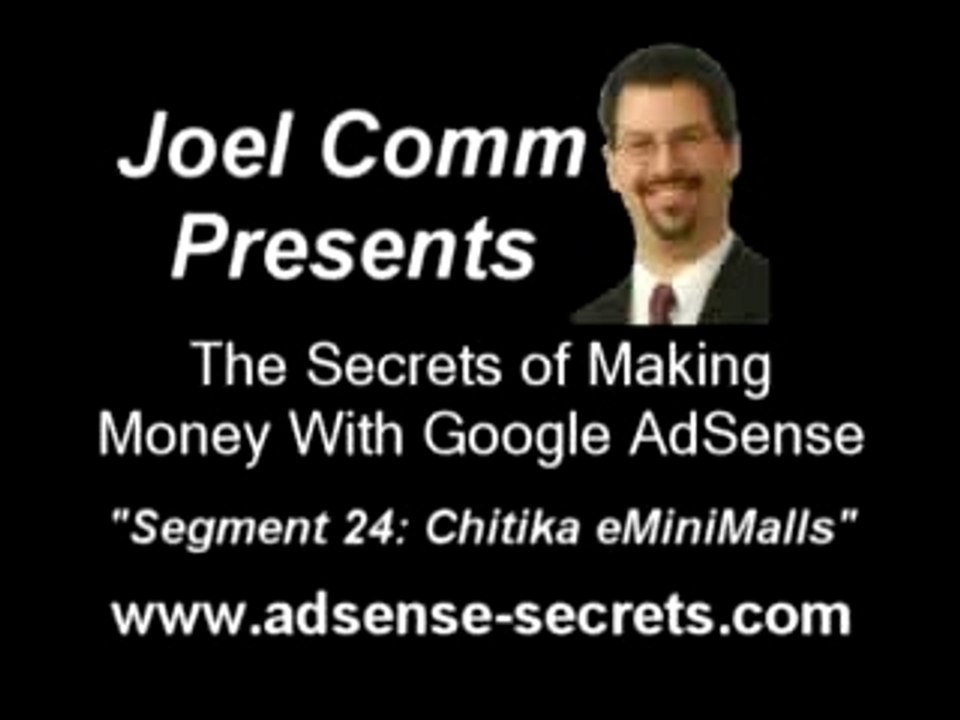 AdSense Secrets Live with Joel Comm #24