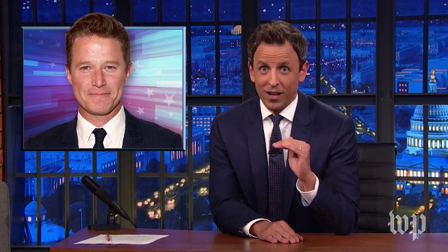 Late-night comedians blast Trump's defense of lewd video