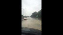 Travelers capture video of I-10 flooding during Louisiana storms