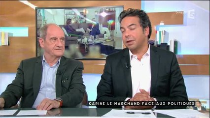 C à vous : échange tendu entre Karine Le Marchand et Patrick Cohen