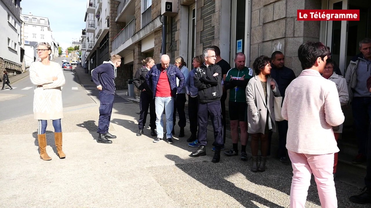 Viry-Châtillon. Une quinzaine de policiers rassemblés à Morlaix