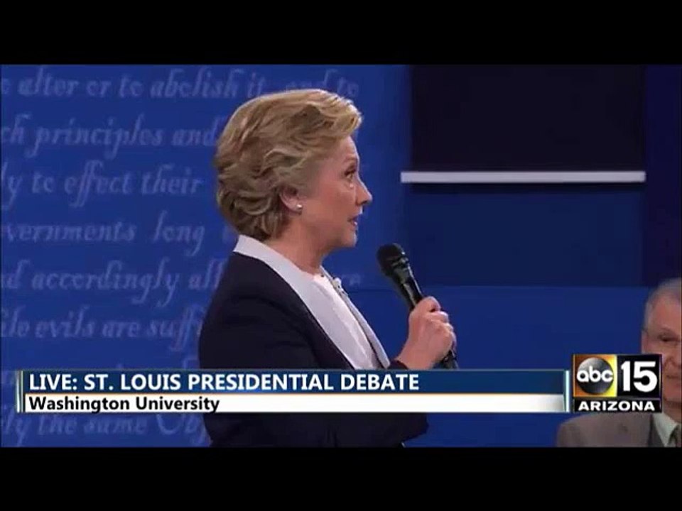 Ken Bone Question - St. Louis Debate