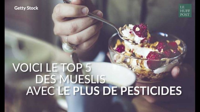 Ces mueslis contiennent des pesticides