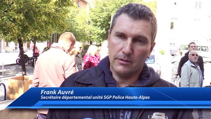 Gap : les policiers au soutien de leurs collègues de Viry-Châtillon