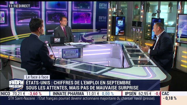 Olivier Delamarche VS Patrice Gautry (1/2) - Comment interpréter les chiffres de l'économie américaine - 10.10.2016