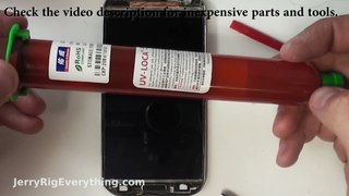 BEST Galaxy S4 Loca UV glue glass repair video
