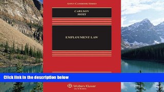 Big Deals  Employment Law (Aspen Casebooks)  Full Ebooks Best Seller
