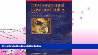 different   Environmental Law and Policy (Concepts and Insights)