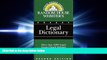 complete  Random House Webster s Pocket Legal Dictionary