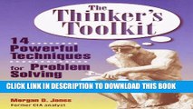 Collection Book The Thinker s Toolkit: 14 Powerful Techniques for Problem Solving