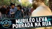 Dupla Muriléo leva porrada de estátuas humanas