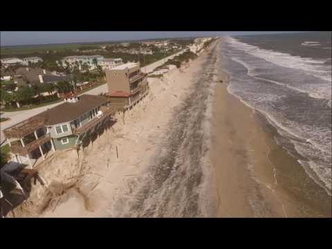 South Ponte Verda Beachfront Devastated by Hurricane Matthew
