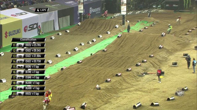 Monster Energy SMX Riders' Cup - Tim Gajser Crash for the second time -SMX Race2