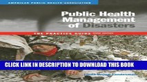 [PDF] Public Health Management of Disasters: The Practice Guide Popular Online