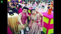 Farhan Saeed and Urwa Hocane at wedding in India