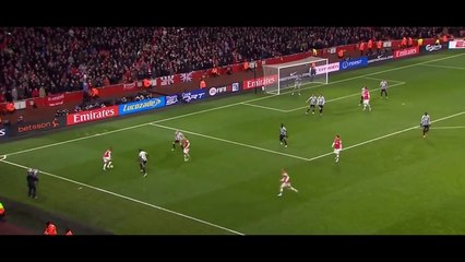 Incredible Theo Walcott goal vs Newcastle 2012/13