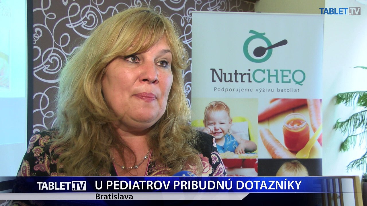 Rodičia budú môcť u pediatrov vypĺňať dotazníky o strave dieťaťa