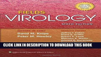 [PDF] Fields Virology (Knipe, Fields Virology)-2 Volume Set Full Online