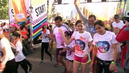 Chile's Color Run brings out the crowds in Santiago