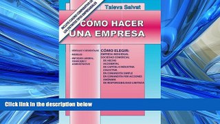 Books to Read  CÃ³mo Hacer una Empresa (Spanish Edition)  Best Seller Books Best Seller