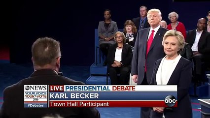 2nd Presidential DEBATE Highlights 2016 | Hillary, Trump Name 1 Thing They Respect About Each Other