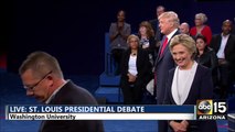 Presidential Debate - Name one positive thing about the other - Hillary Clinton Donald Trump
