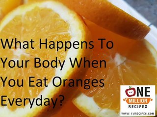 Benefits of eating oranges everyday via 1 Million Recipes