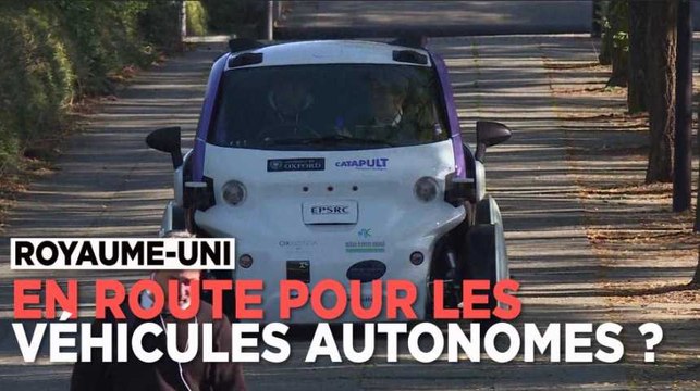 Royaume-Uni : premier test public de voitures sans chauffeur