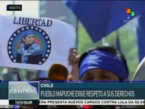 Indígenas chilenos se movilizan para conmemorar Día de la Resistencia