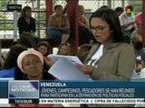 Venezolanos discuten presupuesto nacional en asambleas populares