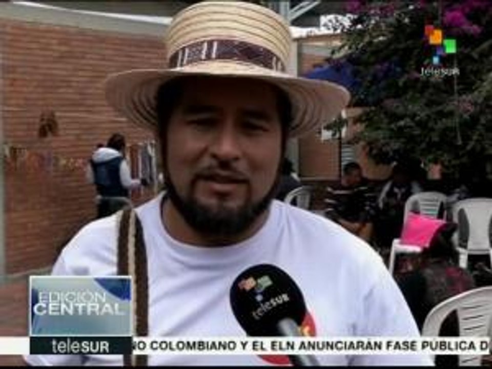 Colombia: indígenas respaldan proceso de paz y reconciliación nacional