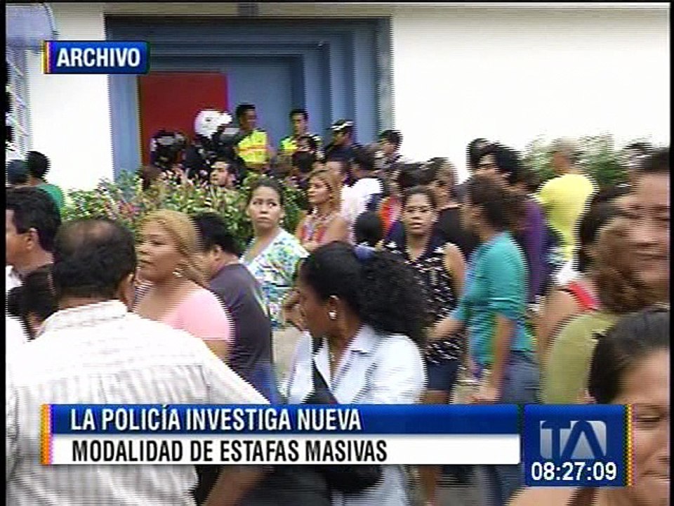 Nueva modalidad de estafa masiva