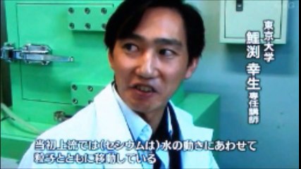 東京湾放射能汚染は福島原発20km圏内の海と同等 NHKスペシャル (1)