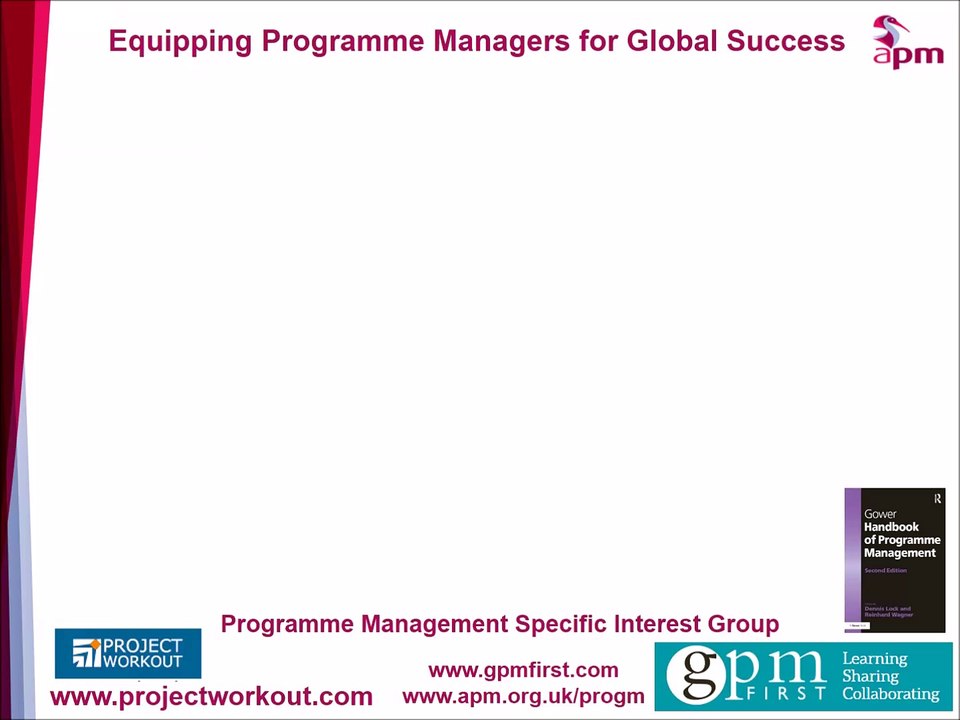Chapter 24: From Programme Manager to Sponsoring Group