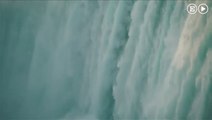 Las cataratas del Niagara desde el cielo