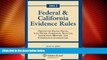 Must Have PDF  Federal   California Evidence Rules, 2012 Edition, Statutory Supplement  Full Read