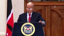 Güney Afrika Cumhuriyeti Cumhurbaşkanı Zuma, Kenya'da