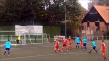 Amir Mohra Scores Amazing Volley Goal After Initial Shot Hits The Crossbar!