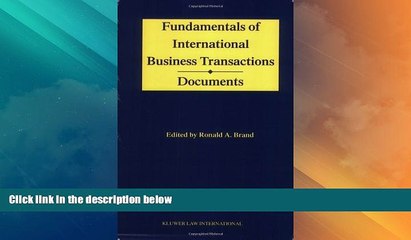 Download Video: Big Deals  Fundamentals of International Business Transactions, Documents  Full Read Most Wanted