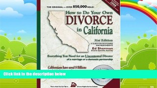 Books to Read  How to Do Your Own Divorce in California: Everything You Need for an Uncontested