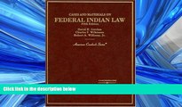 Big Deals  Cases and Materials on Federal Indian Law (American Casebook Series)  Full Ebooks Best