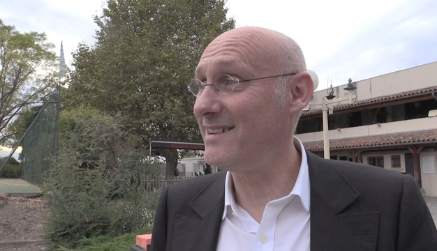 Présidence de la FFR: Bernard Laporte en campagne à Toulouse