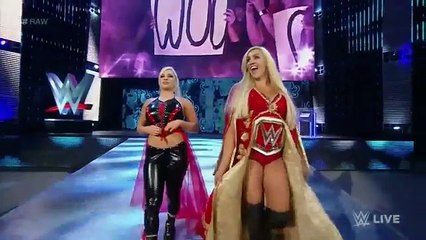 Sasha Banks and Becky Lynch vs Charlotte and Dana Brooke