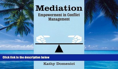 Download Video: Big Deals  Mediation: Empowerment in Conflict Management  Best Seller Books Best Seller