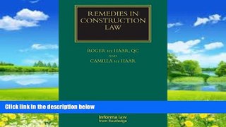 Big Deals  Remedies in Construction Law (Construction Practice Series)  Full Ebooks Most Wanted