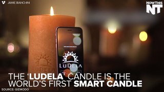 This Is The World's First Smart Candle