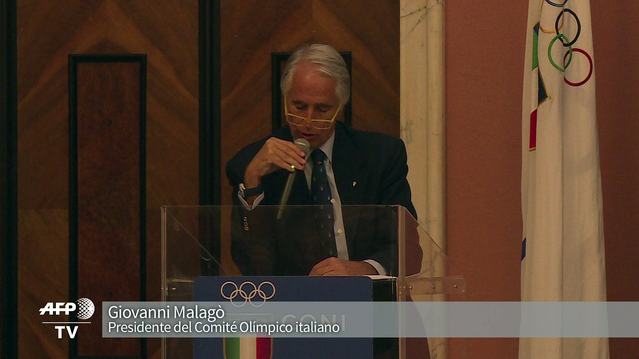 Italia retira candidatura de Roma para Juegos Olímpicos 2024